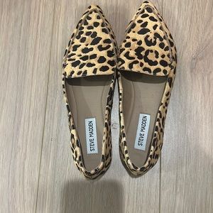 Steve Madden genuine calf hair loafer